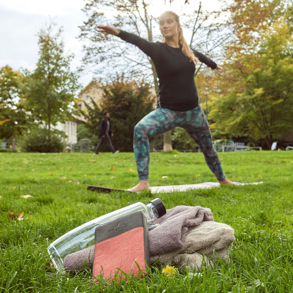 Handytasche schwarz-rot